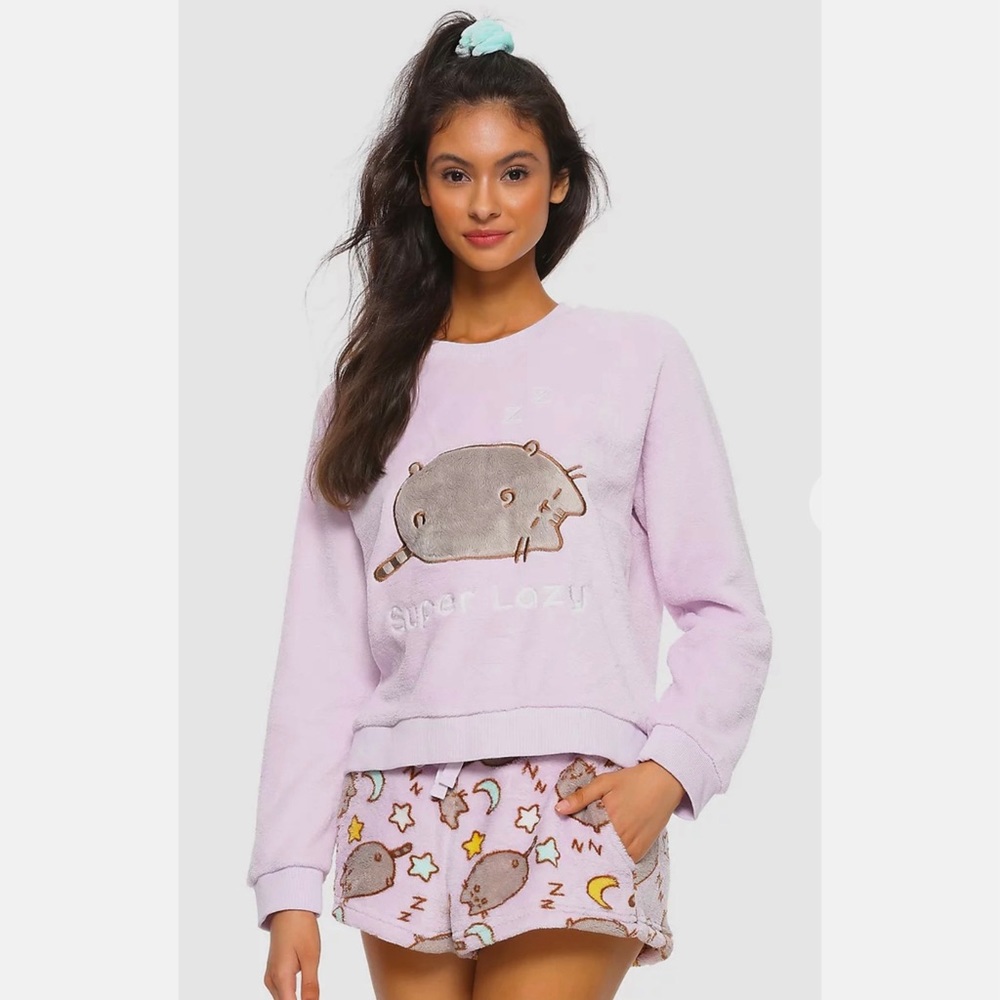 Pusheen Super Lazy Plush Sleep Set